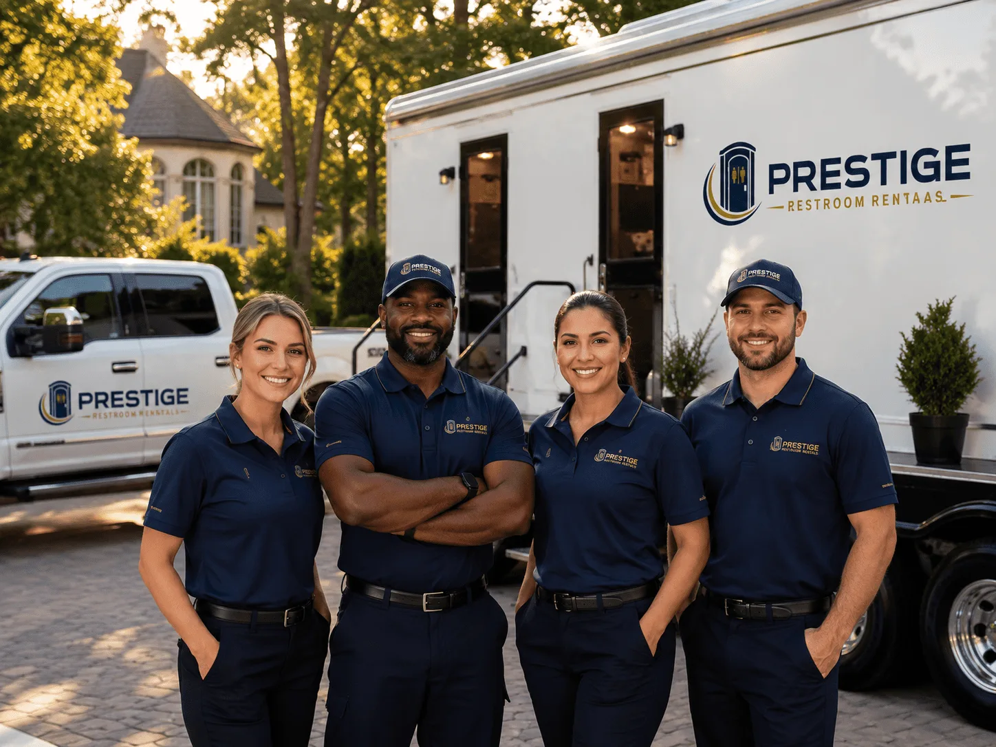 Trusted Luxury Portable Restrooms company in Mount Hope, WV